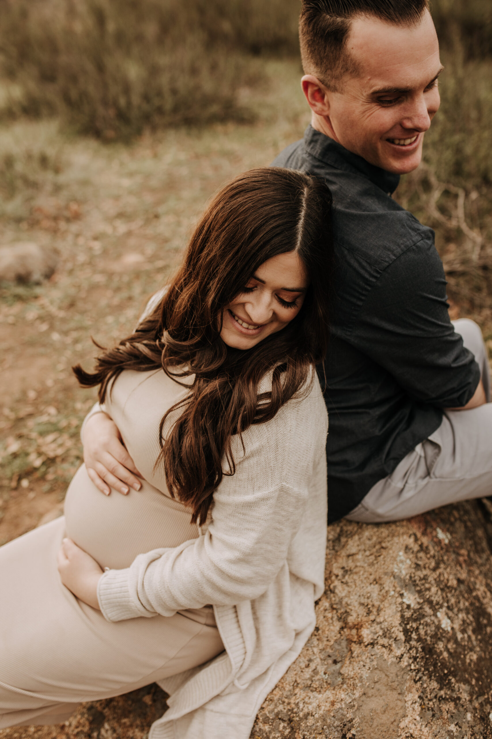 outdoor maternity fall photos maternity fashion couples photos maternity photographer San Diego maternity photographer Sabrina kinsella sabrinalynnphoto