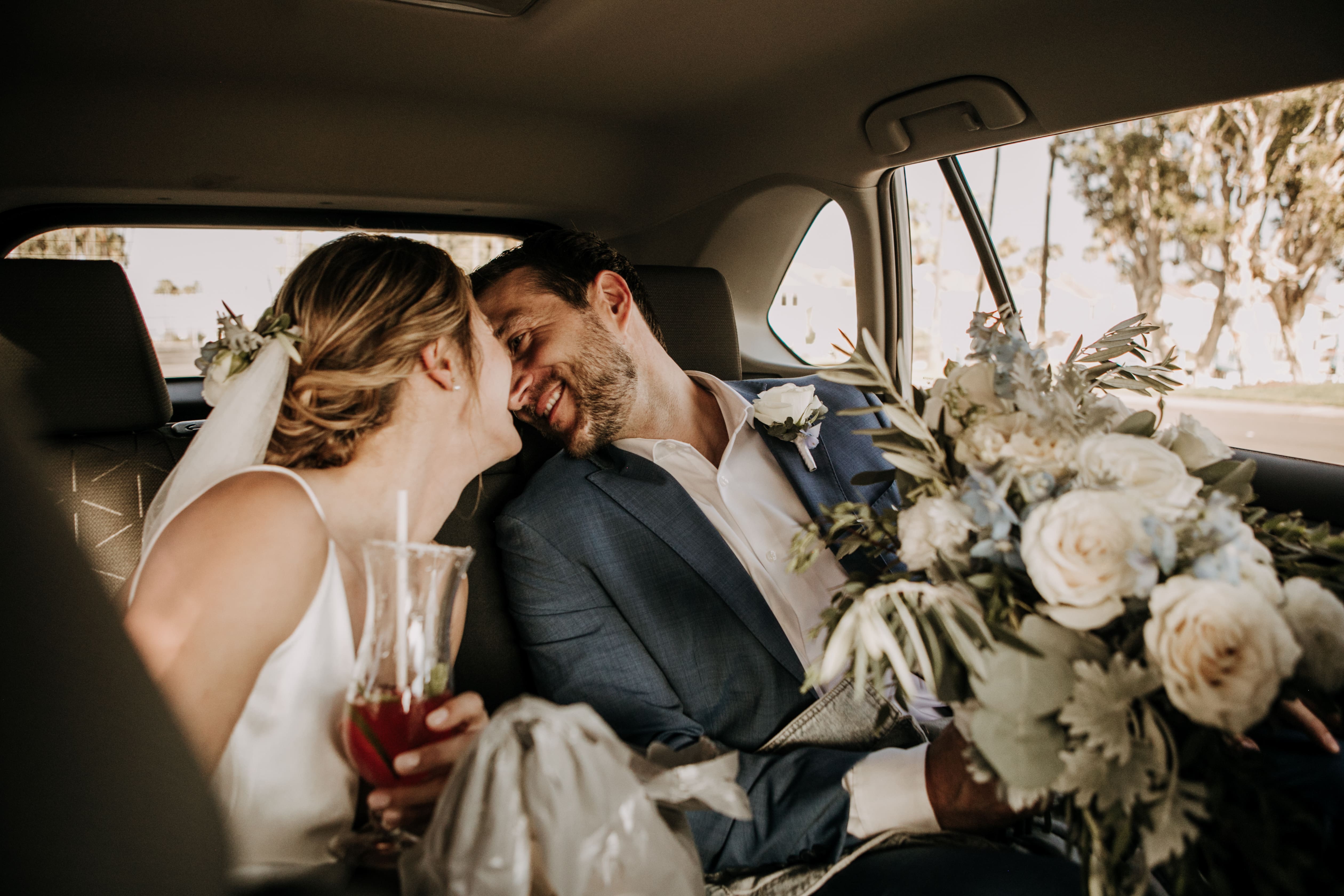 beach wedding Coronado cays outdoor beach wedding wedding dress wedding florals wedding party bride and groom marriage San Diego wedding photographer Sabrina kinsella Sabrina kinsella 