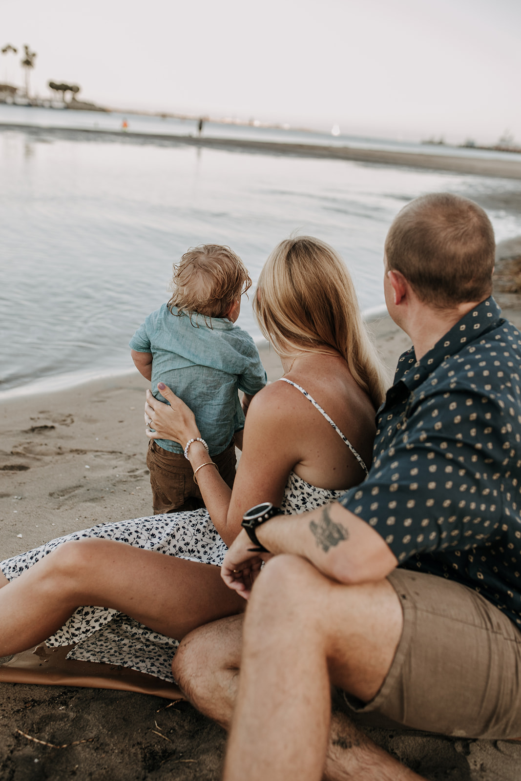 outdoor family session beach session in the water family photos summer photos family photo inspo San Diego family photographer Sabrina Kinsella sabrinalynnphoto