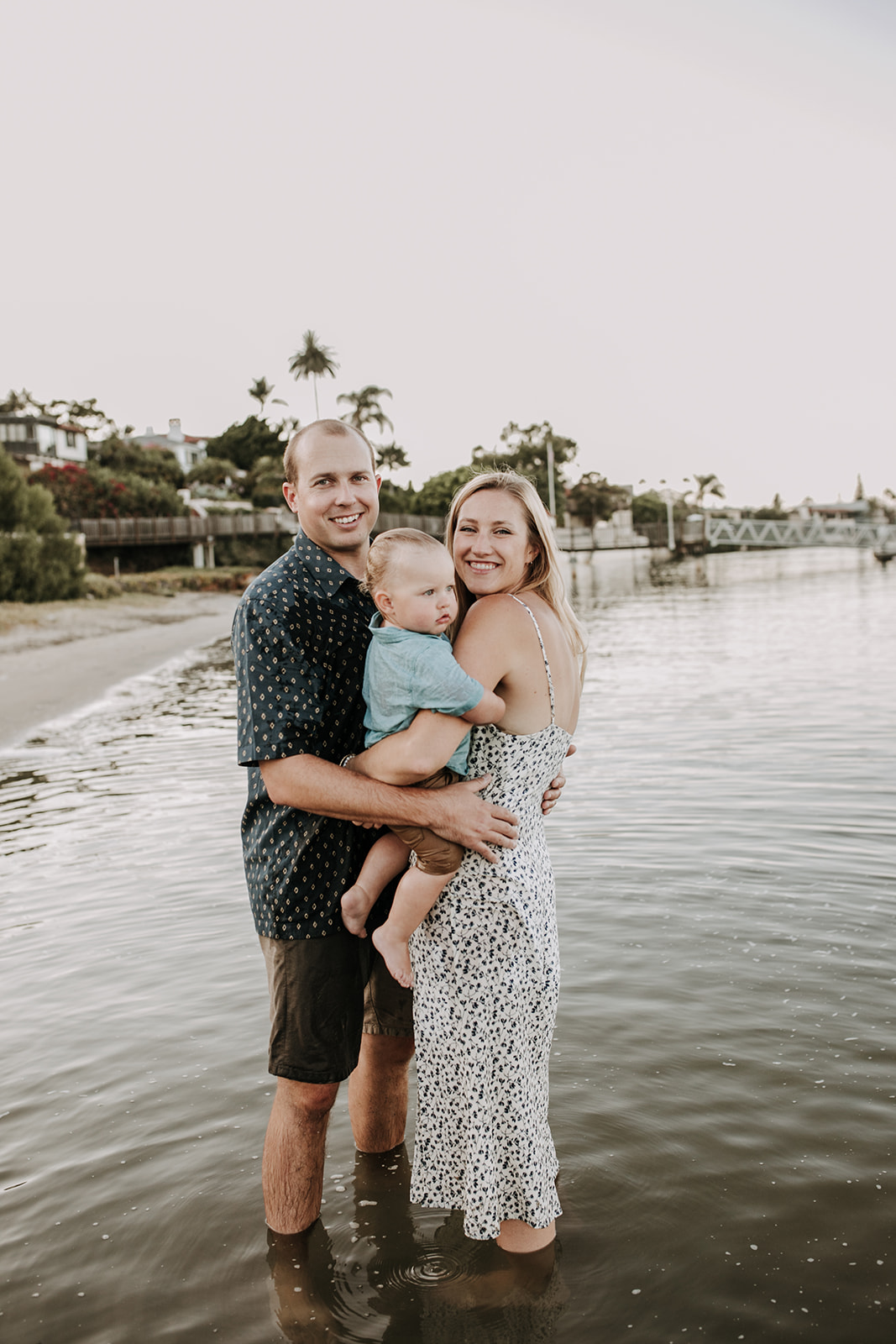 outdoor family session beach session in the water family photos summer photos family photo inspo San Diego family photographer Sabrina Kinsella sabrinalynnphoto