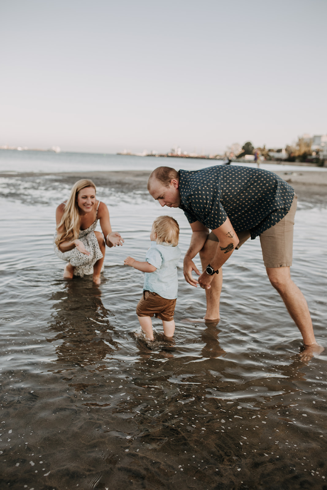 outdoor family session beach session in the water family photos summer photos family photo inspo San Diego family photographer Sabrina Kinsella sabrinalynnphoto