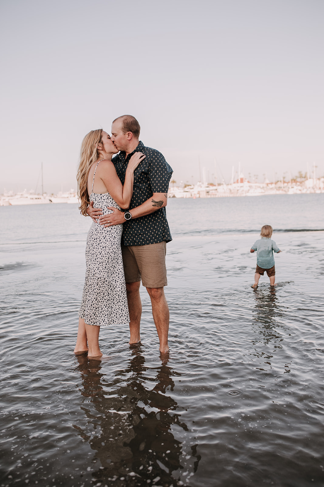 outdoor family session beach session in the water family photos summer photos family photo inspo San Diego family photographer Sabrina Kinsella sabrinalynnphoto