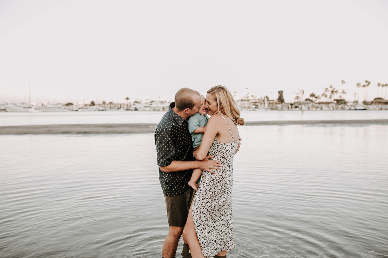 outdoor family session beach session in the water family photos summer photos family photo inspo San Diego family photographer Sabrina Kinsella sabrinalynnphoto