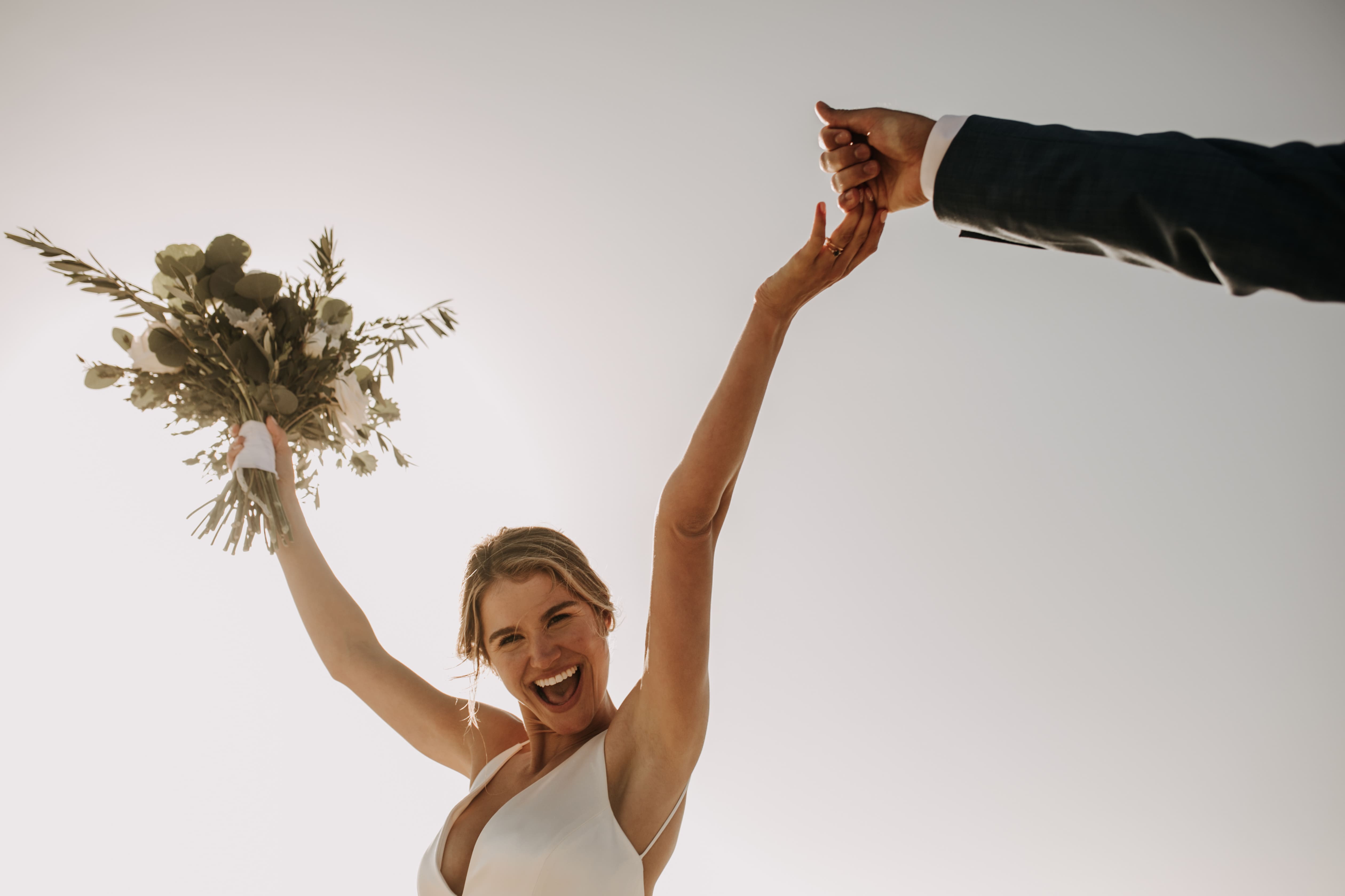 beach wedding Coronado cays outdoor beach wedding wedding dress wedding florals wedding party bride and groom marriage San Diego wedding photographer Sabrina kinsella Sabrina kinsella 