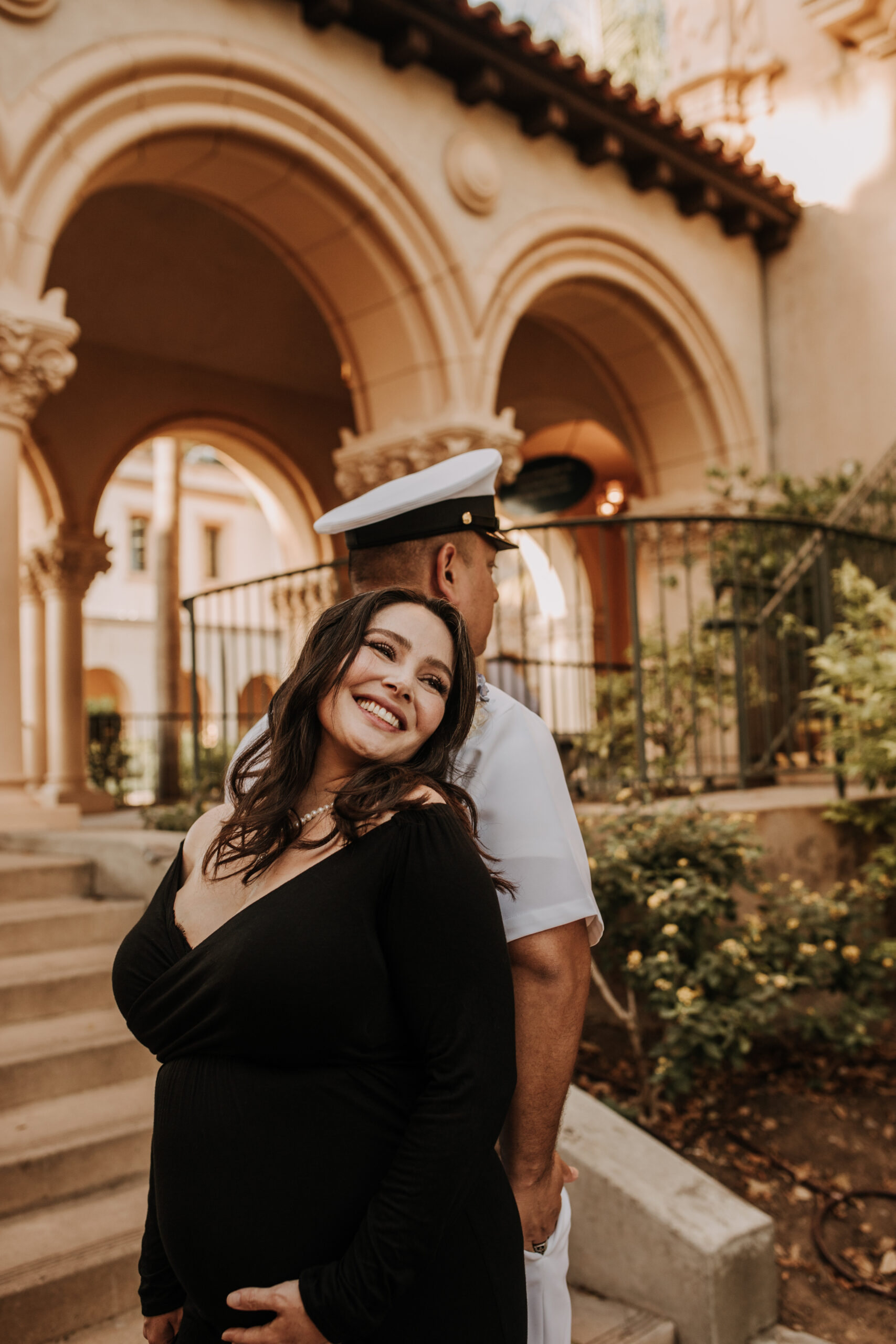 outdoor maternity Balboa park couples photos maternity photoshoot San Diego maternity photographer Sabrina Kinsella sabrinalynnphoto pregnancy motherhood