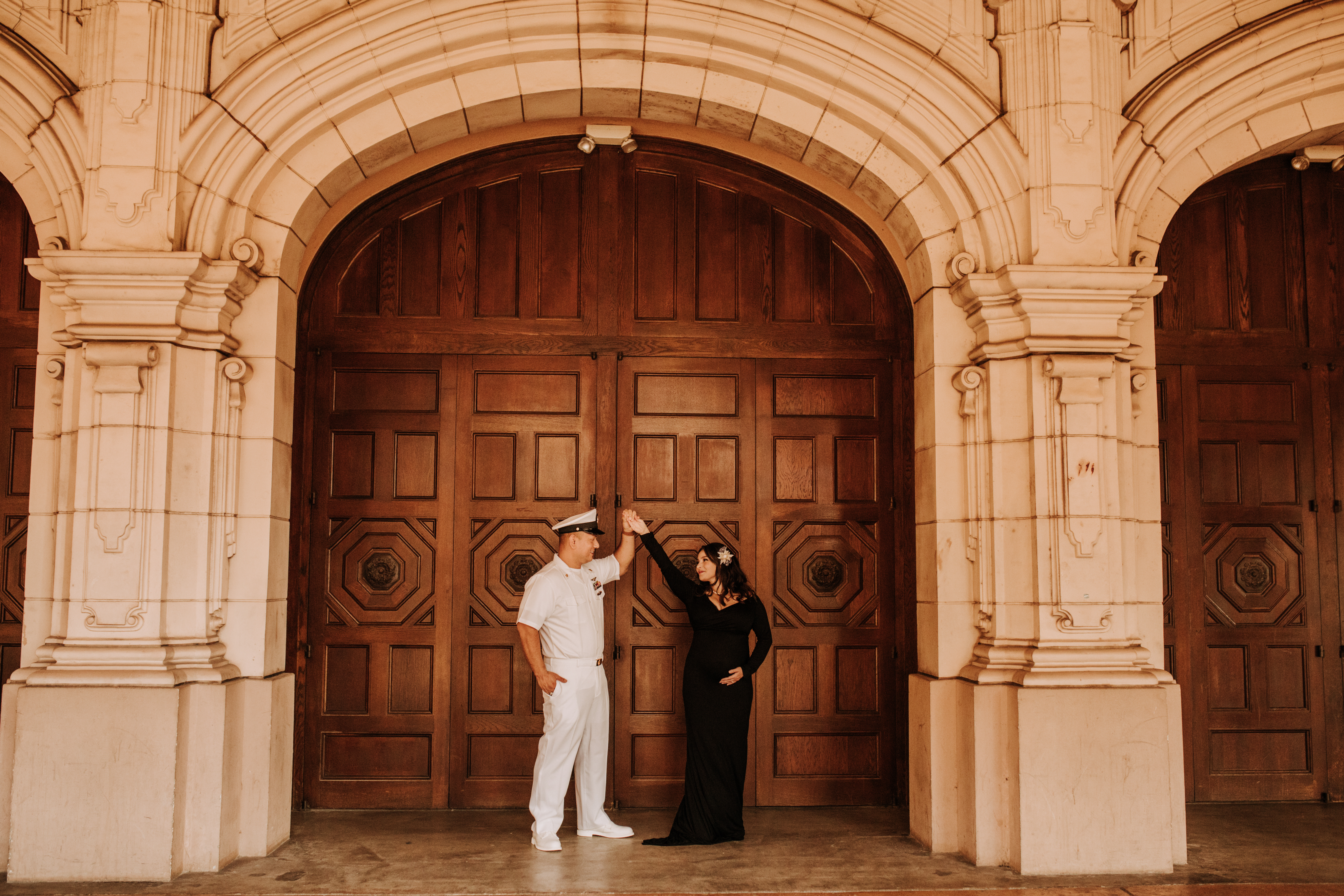 outdoor maternity Balboa park couples photos maternity photoshoot San Diego maternity photographer Sabrina Kinsella sabrinalynnphoto pregnancy motherhood