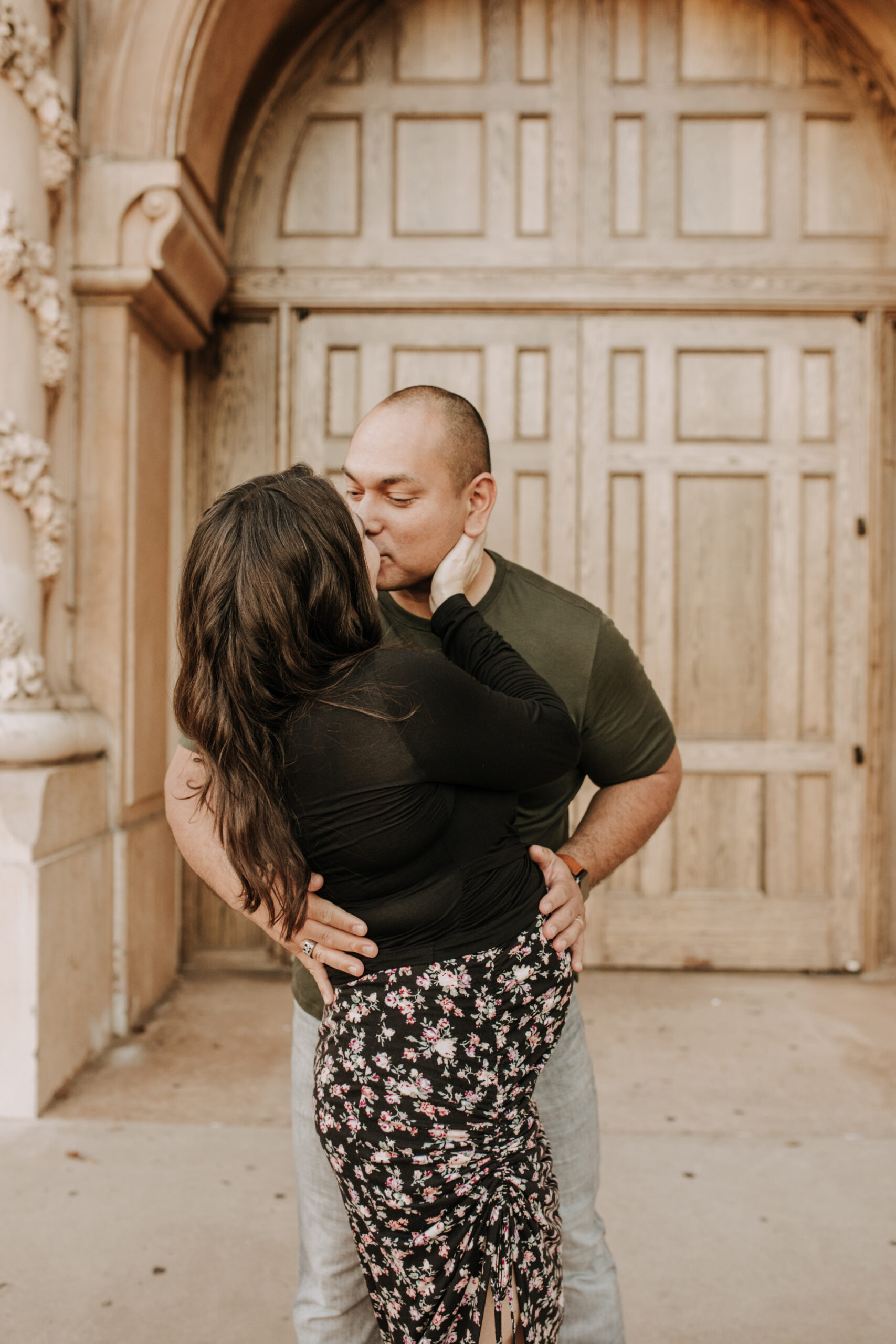 outdoor maternity Balboa park couples photos maternity photoshoot San Diego maternity photographer Sabrina Kinsella sabrinalynnphoto pregnancy motherhood