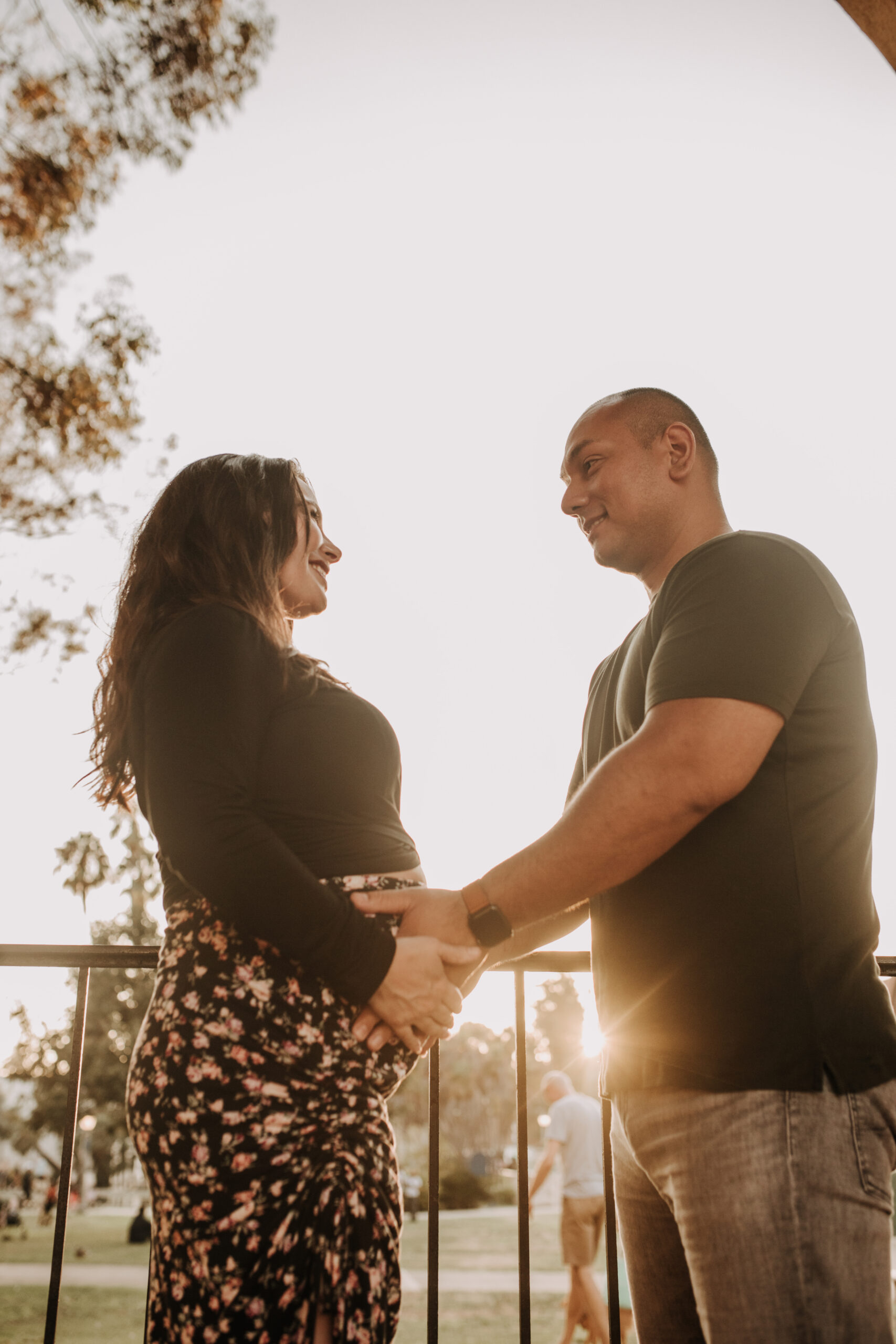 outdoor maternity Balboa park couples photos maternity photoshoot San Diego maternity photographer Sabrina Kinsella sabrinalynnphoto pregnancy motherhood