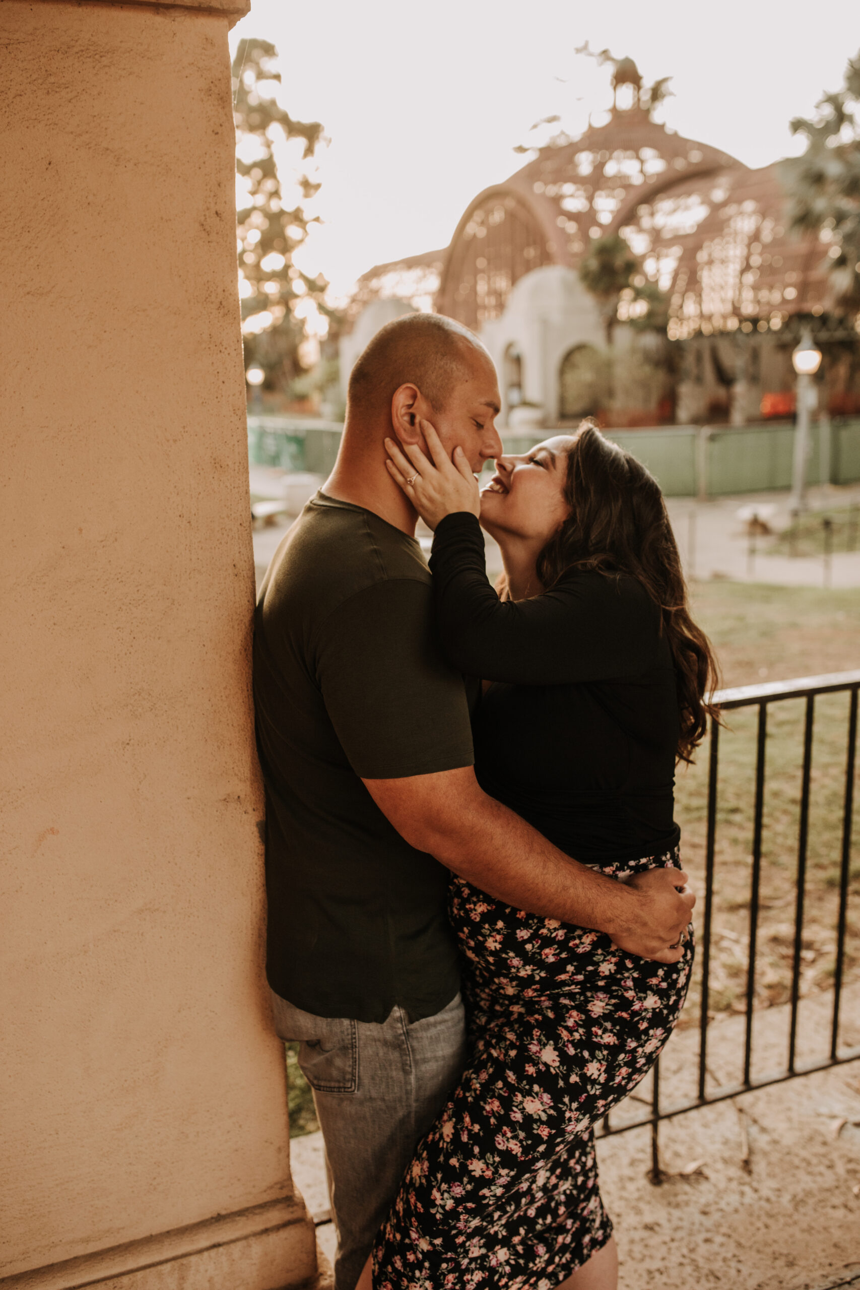 outdoor maternity Balboa park couples photos maternity photoshoot San Diego maternity photographer Sabrina Kinsella sabrinalynnphoto pregnancy motherhood