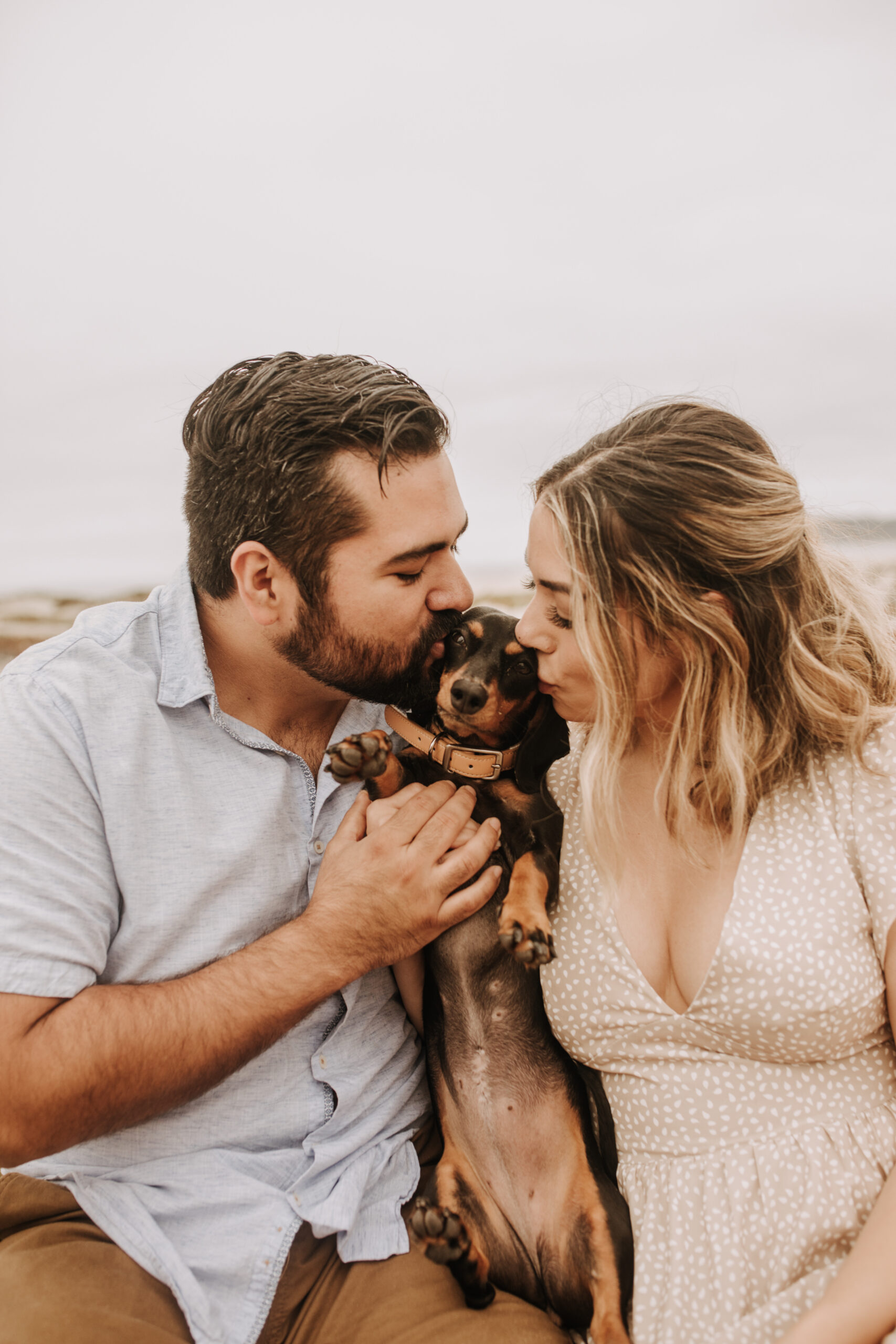 engagement photos San Diego couples photographer surprise proposal engagement couples beach photos romantic beach photos San Diego photographer Sabrina Kinsella