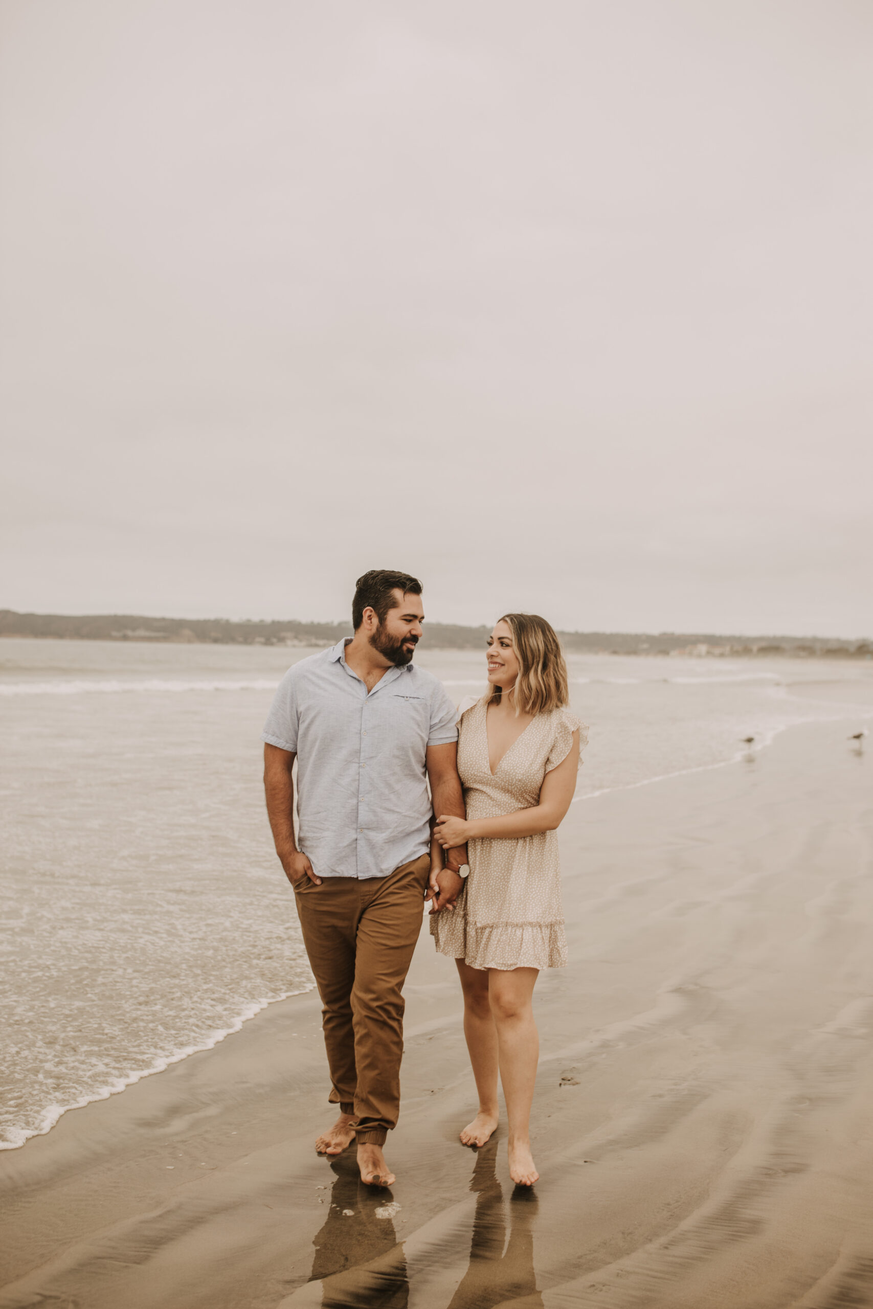 engagement photos San Diego couples photographer surprise proposal engagement couples beach photos romantic beach photos San Diego photographer Sabrina Kinsella