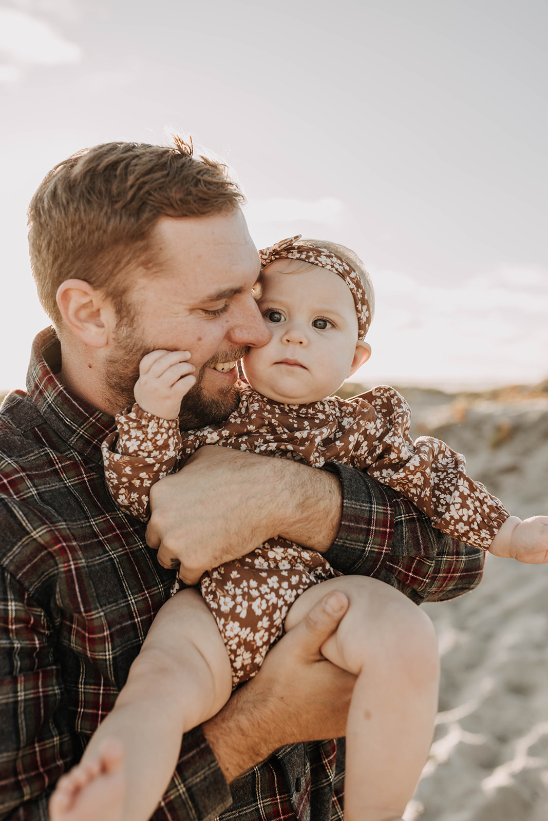 playful San Diego beach photoshoot