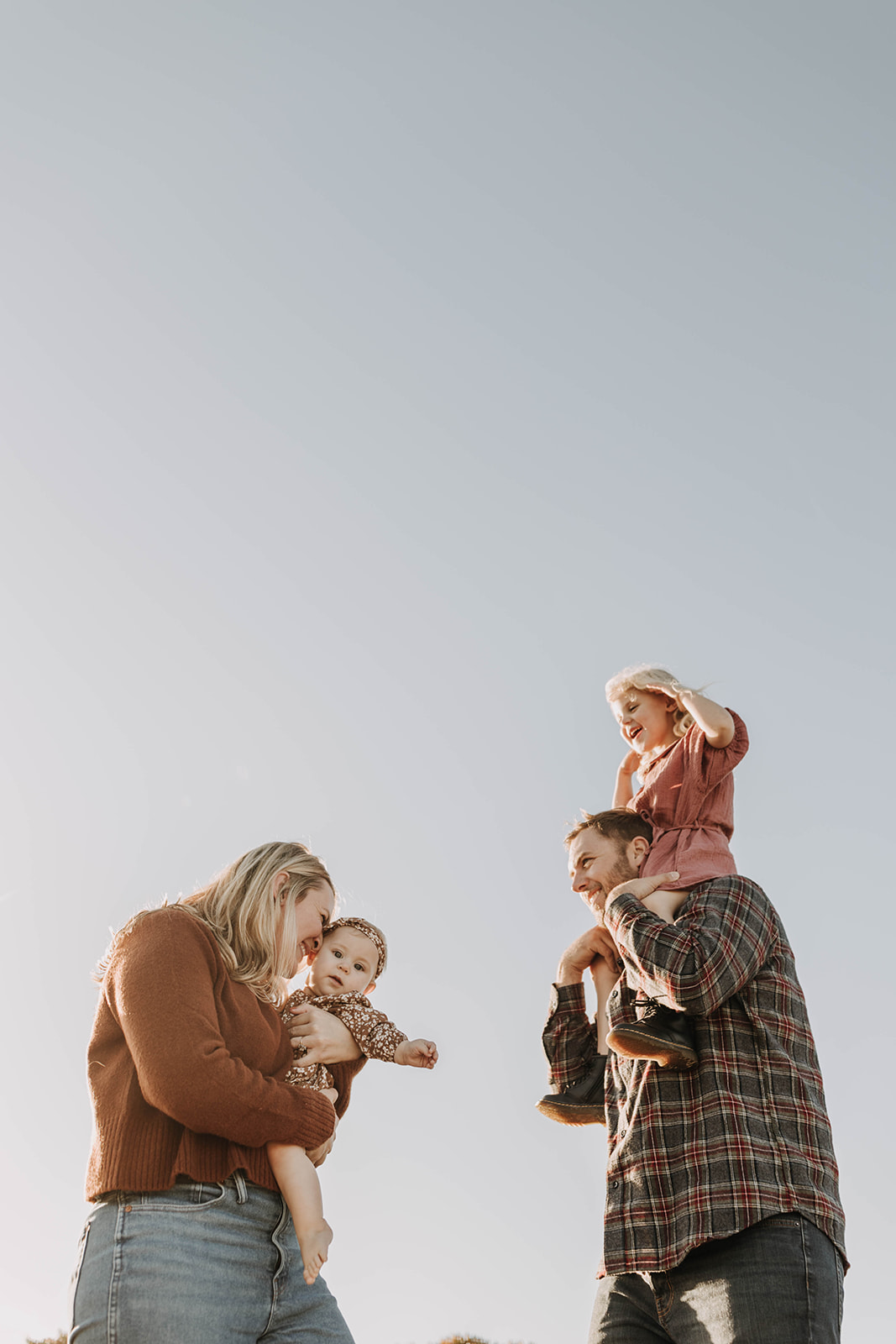 playful San Diego beach photoshoot