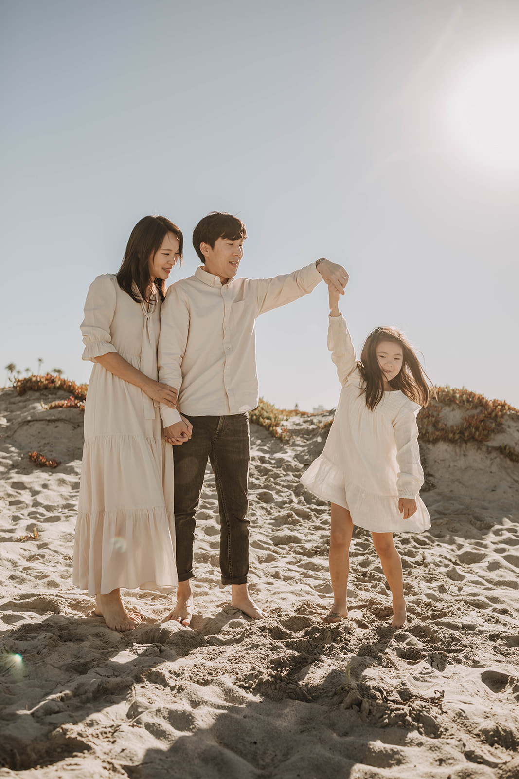 vacation family photos in San Diego