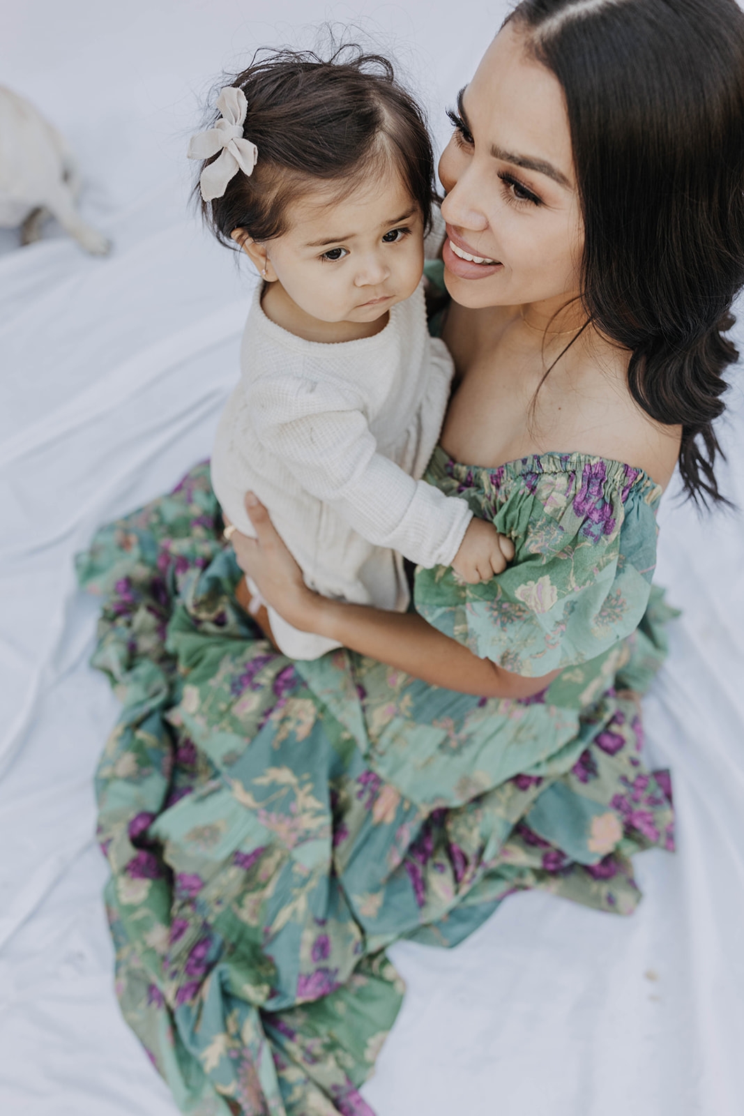 family backyard mini photoshoot